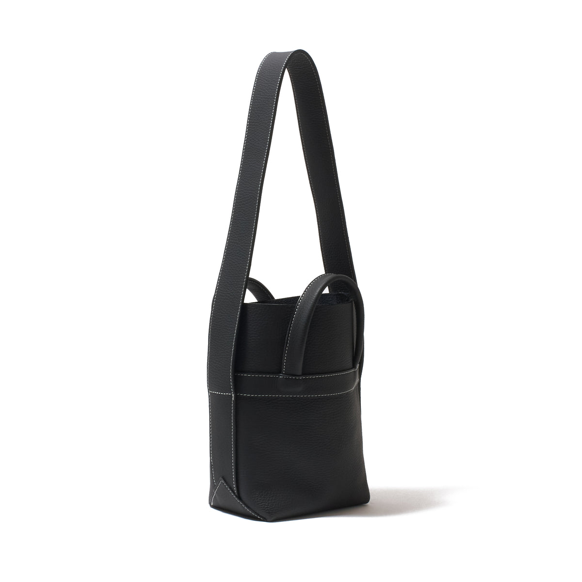 Leather mini tote / BLACK – Abel Official Online Shop