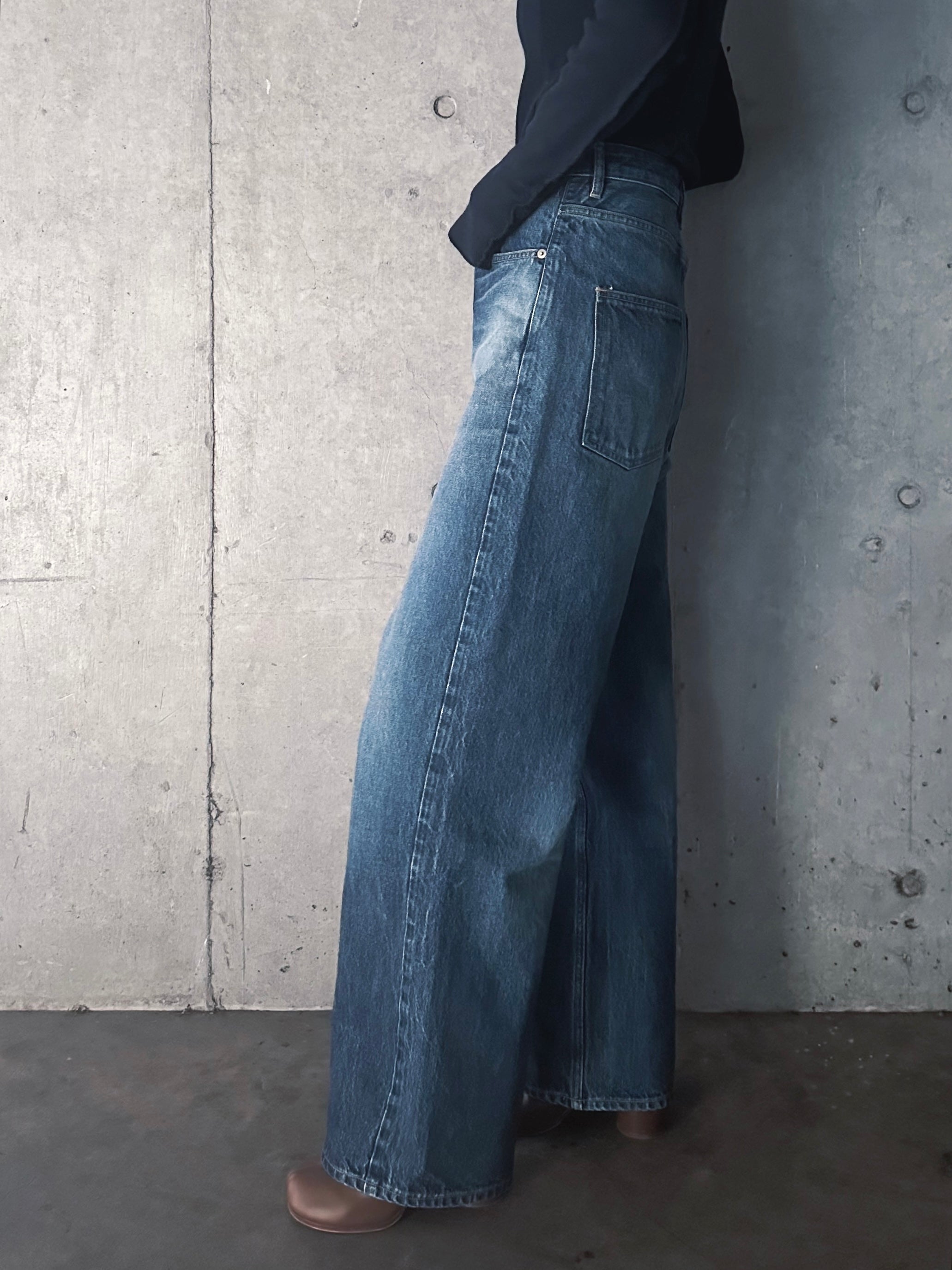 Eco denim / INDIGO-BLUE
