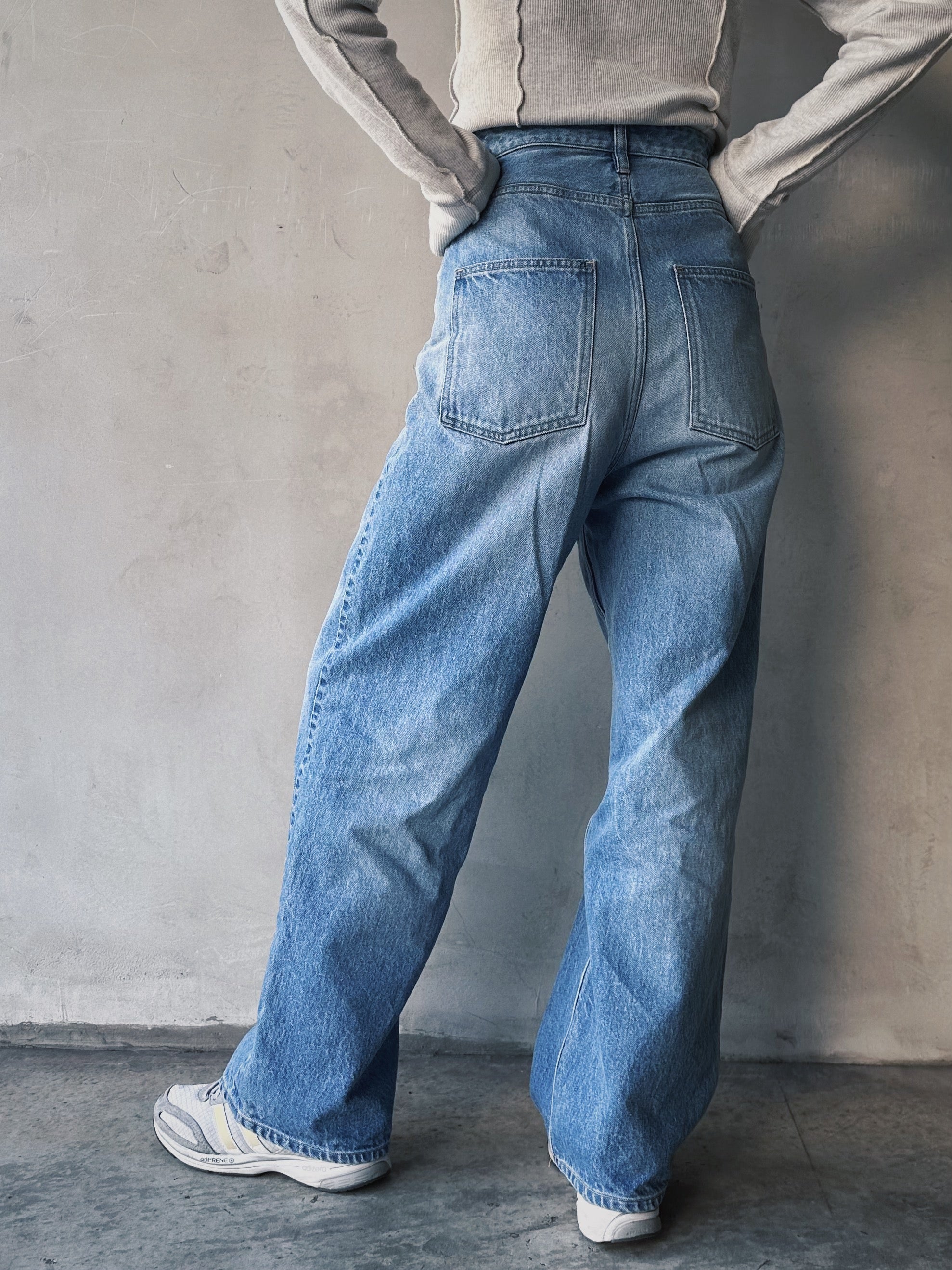 Eco denim / LIGHT-BLUE