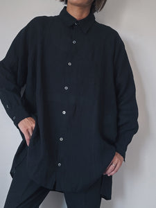 Linen shirts / BLACK