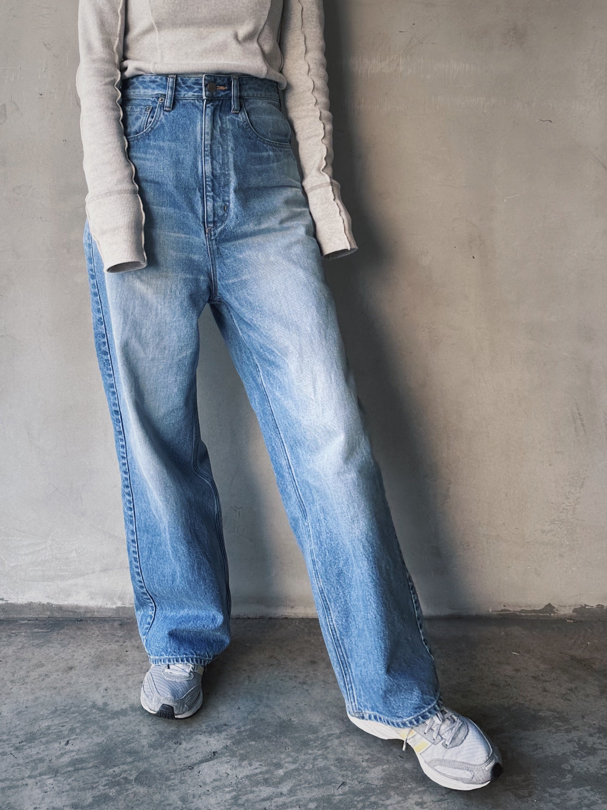 Eco denim / LIGHT-BLUE