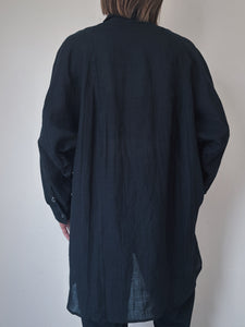 Linen shirts / BLACK