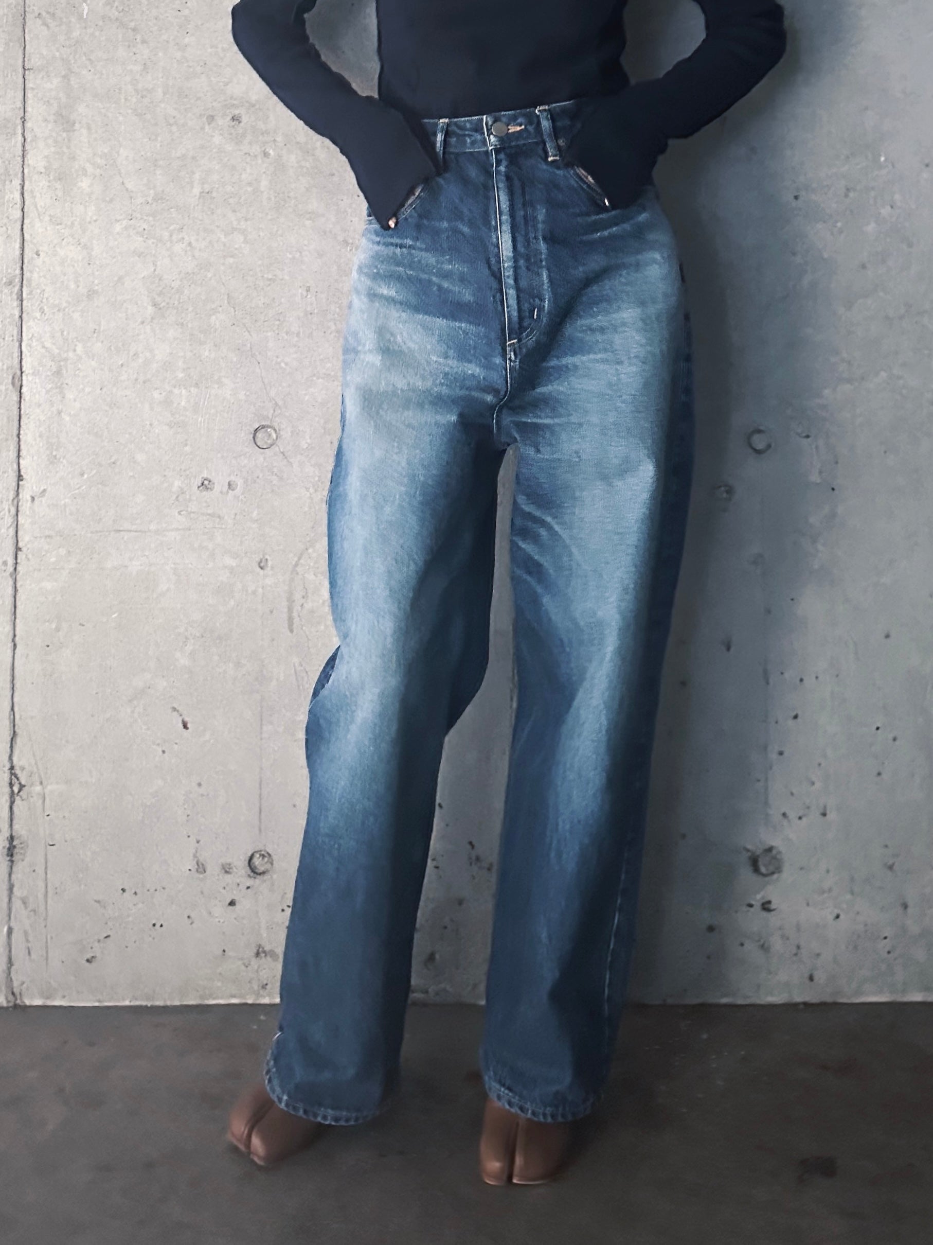 Eco denim / INDIGO-BLUE