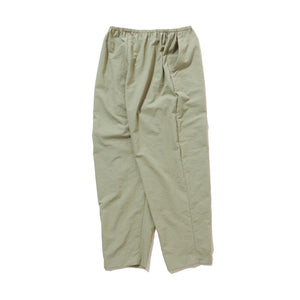 Water-repellent nylon pants / PISTACHIO