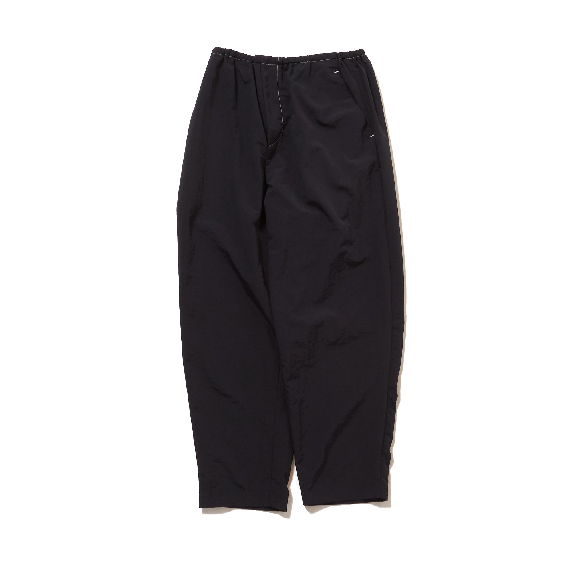 Water-repellent nylon pants / BLACK