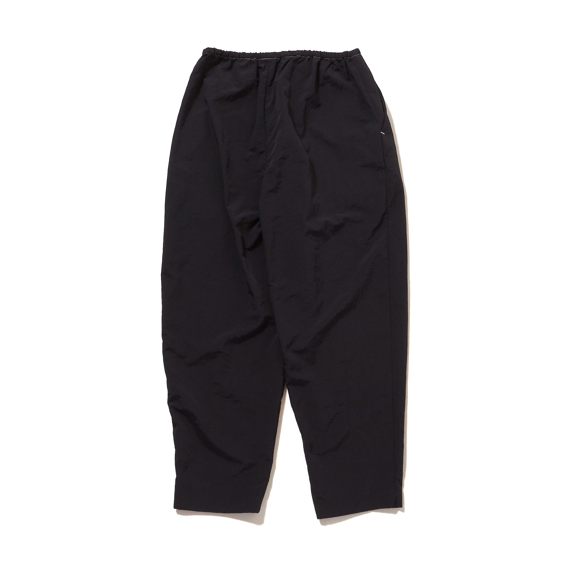 Water-repellent nylon pants / BLACK