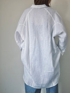 Linen shirts / WHITE