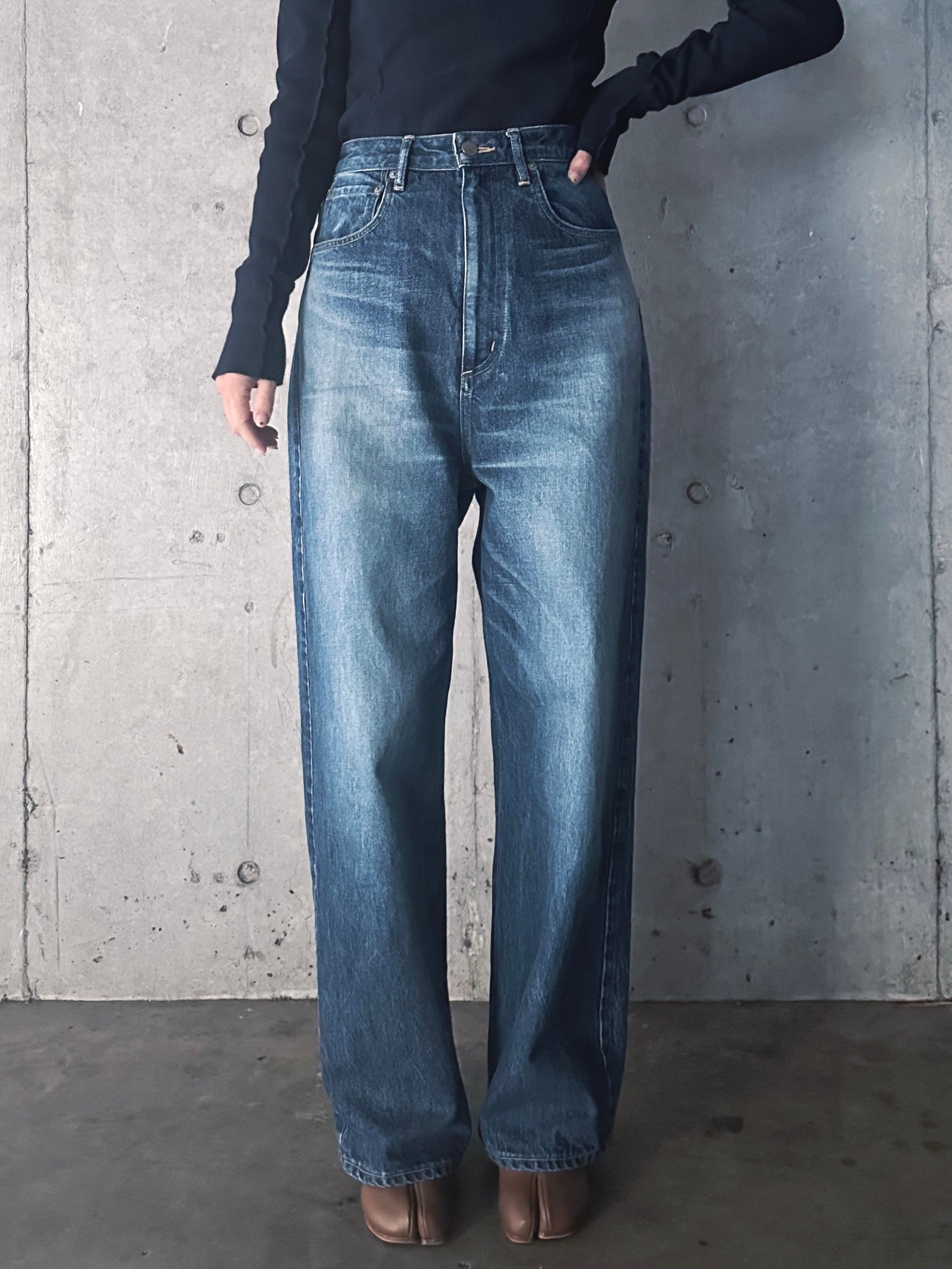 Eco denim / INDIGO-BLUE