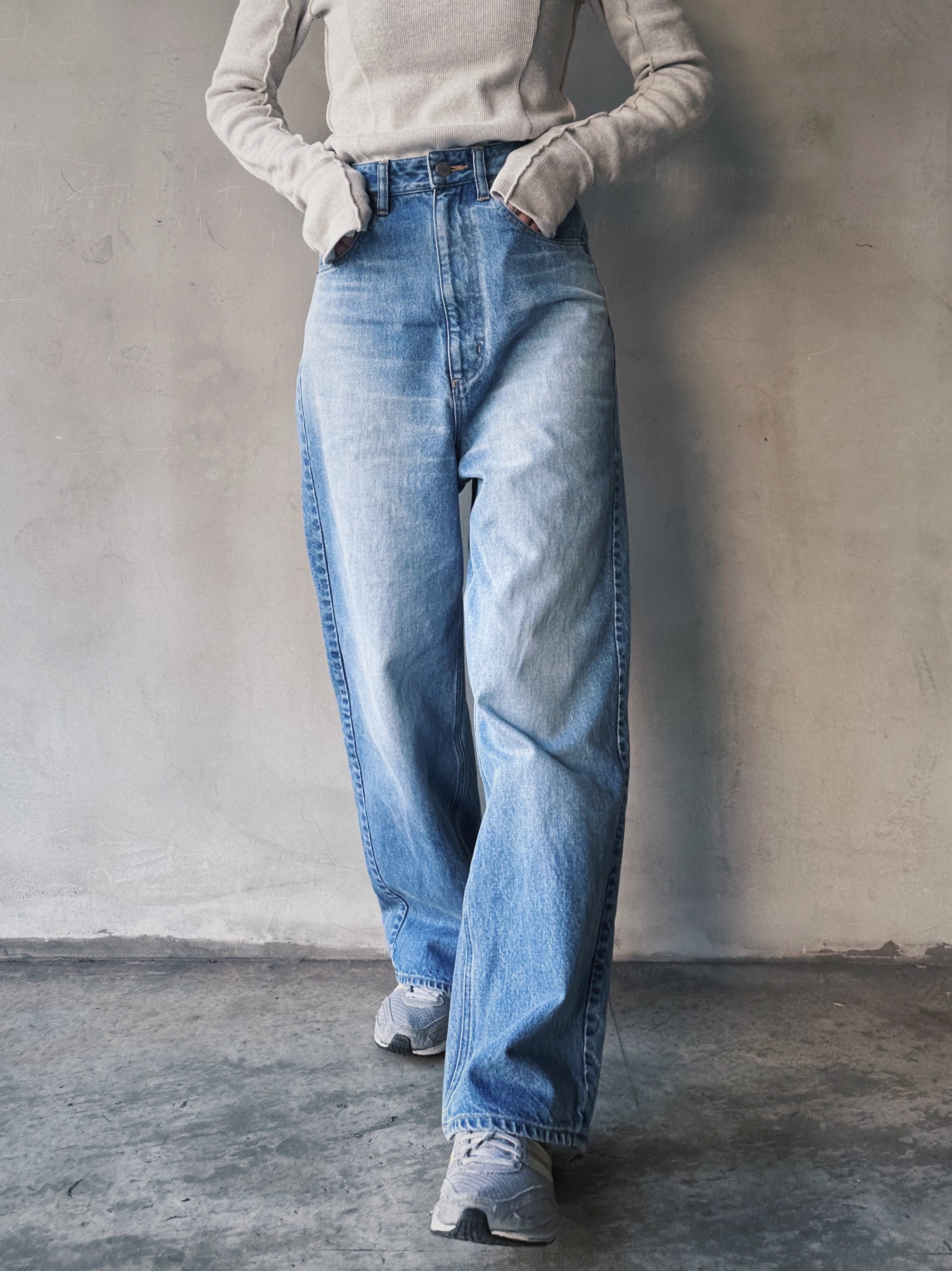 Eco denim / LIGHT-BLUE
