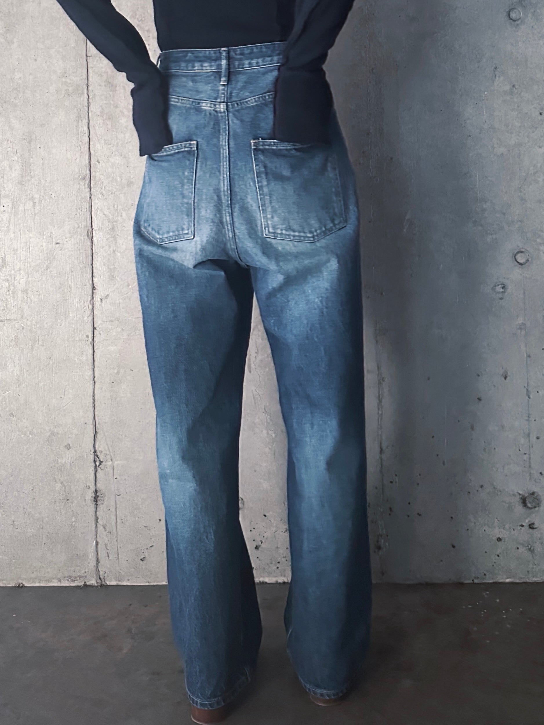 Eco denim / INDIGO-BLUE