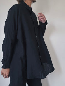 Linen shirts / BLACK