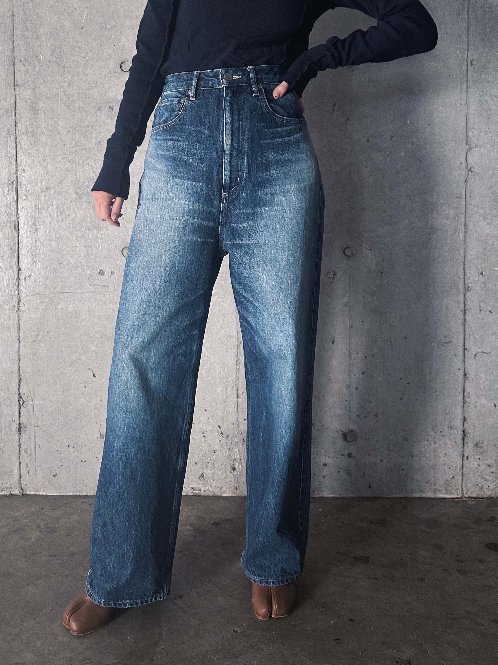Eco denim / INDIGO-BLUE