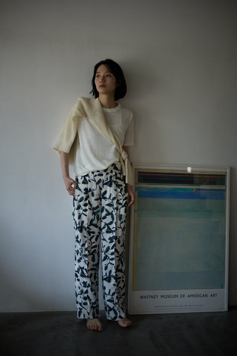Slab butcher slacks / WHITE – Abel Official Online Shop