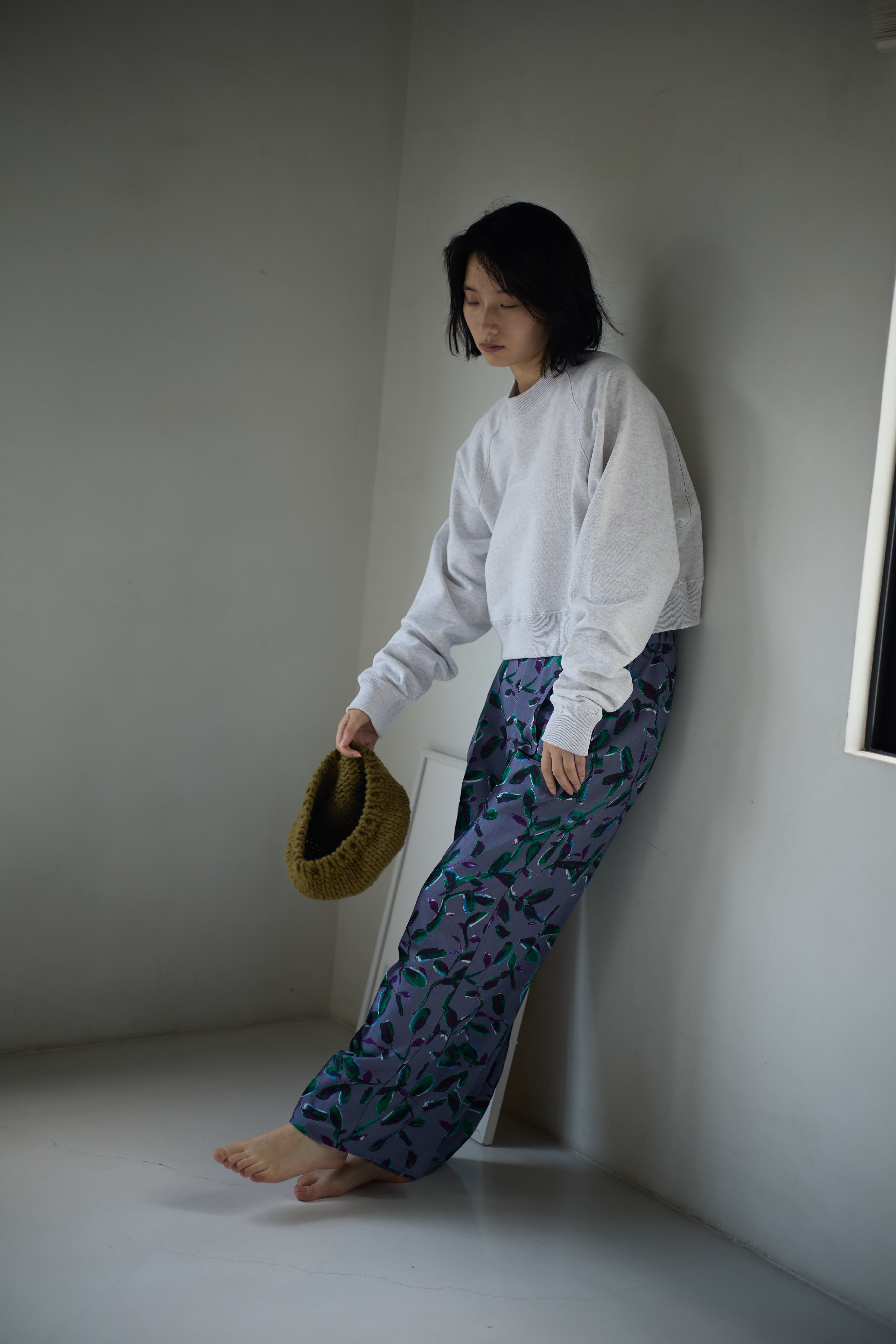 Slab butcher slacks / LILAC