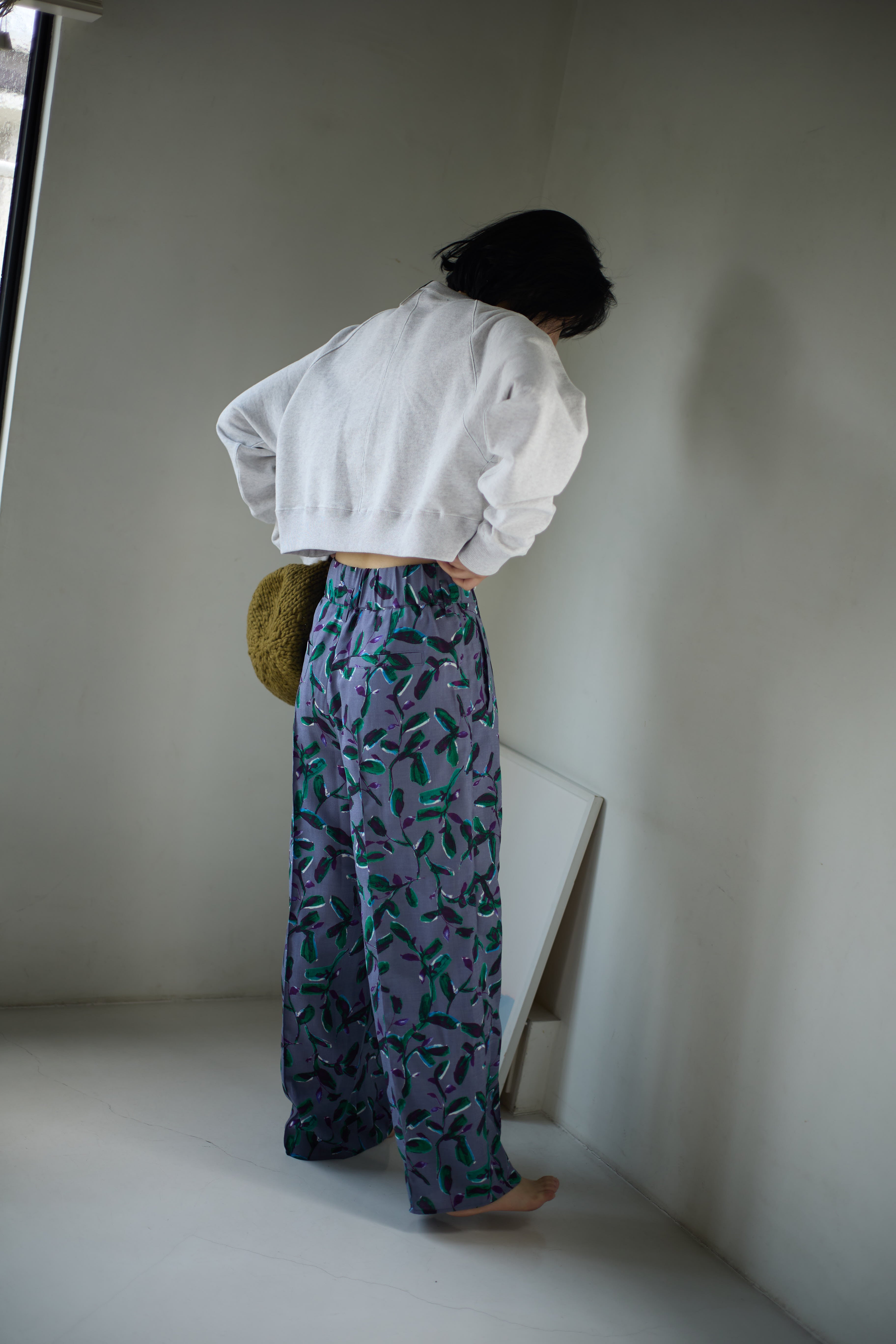 Slab butcher slacks / LILAC