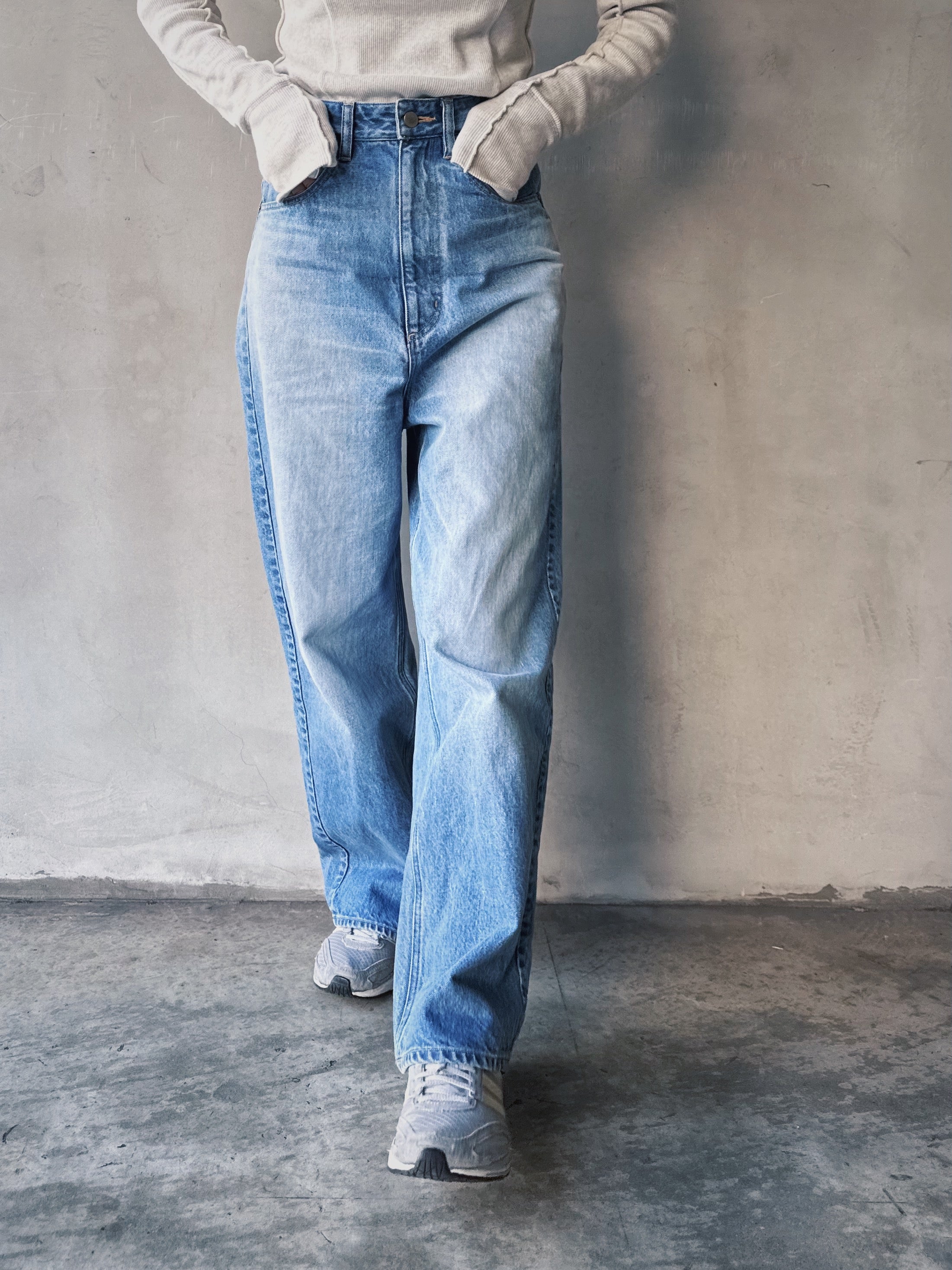 Eco denim / LIGHT-BLUE