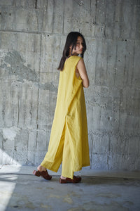 Airy cotton SET UP / LEMON
