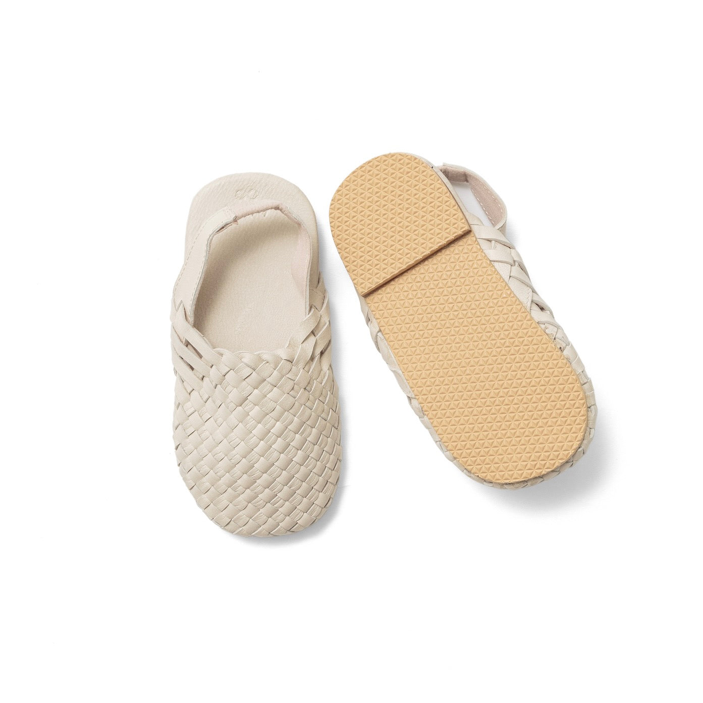 -KIDS- Woven shoes / IVORY