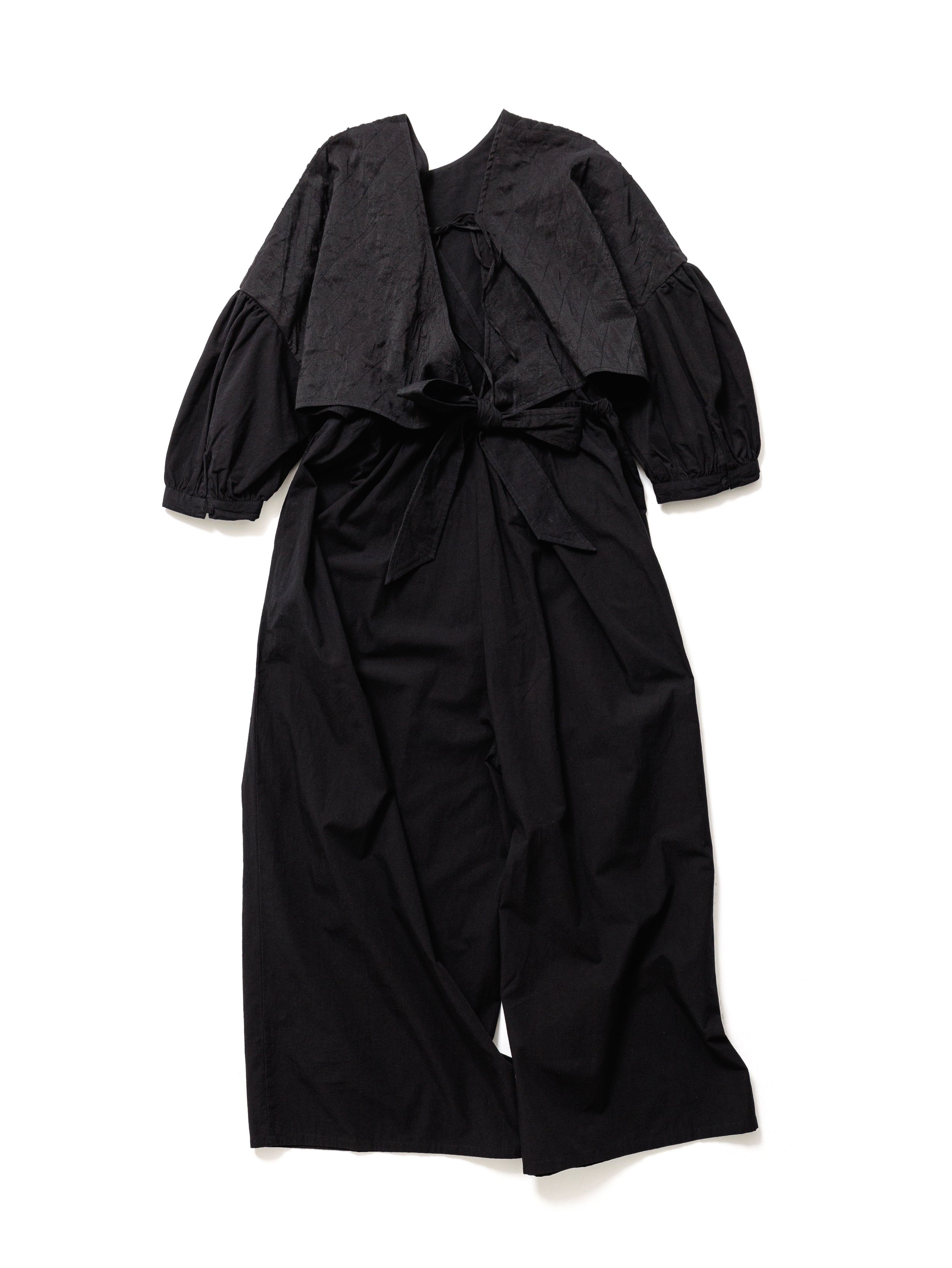 Rabari pants dress / BLACK