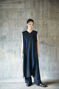 Airy cotton SET UP / BLACK