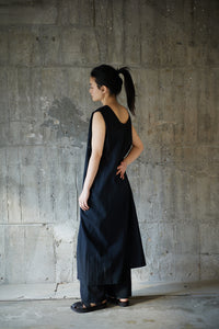 Airy cotton SET UP / BLACK