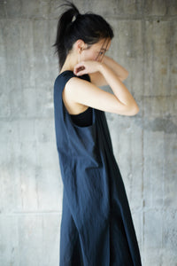 Airy cotton SET UP / BLACK