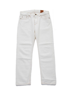 Denim pants / WHITE