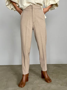 Stretch easy slacks / SAND