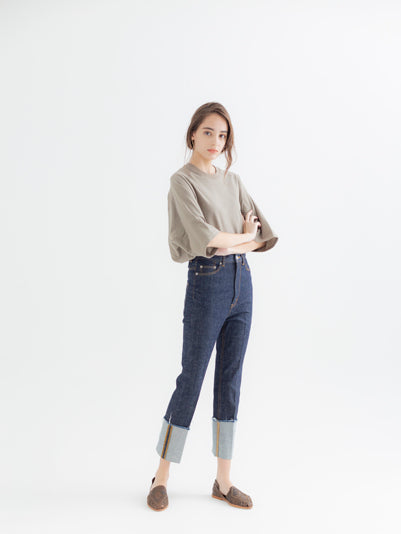 Roll up denim / INDIGO – Abel Official Online Shop